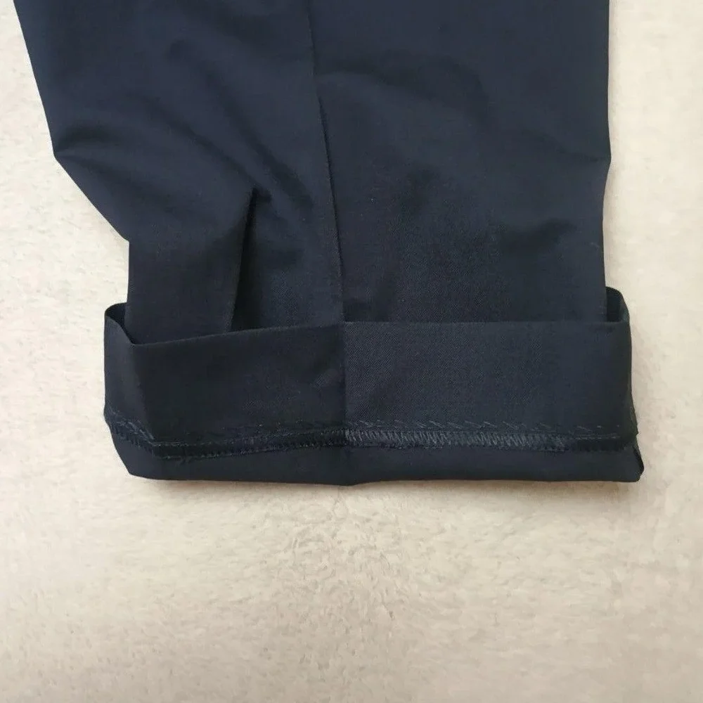 Banana Republic Pants Men 36x30 Blue Dress Slim 120s Marzotto Wool Suit Work
